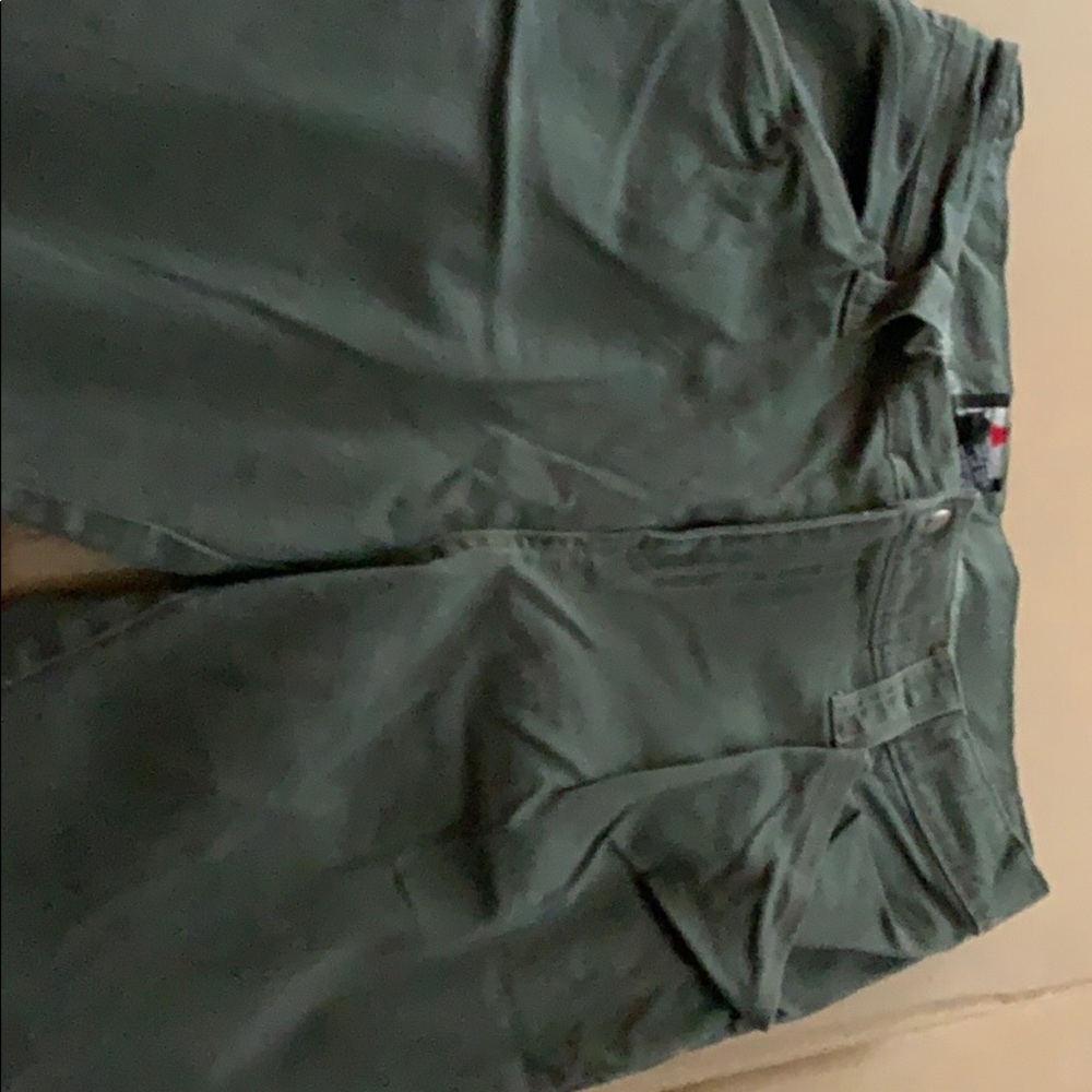 I.L.U green carpenter pants